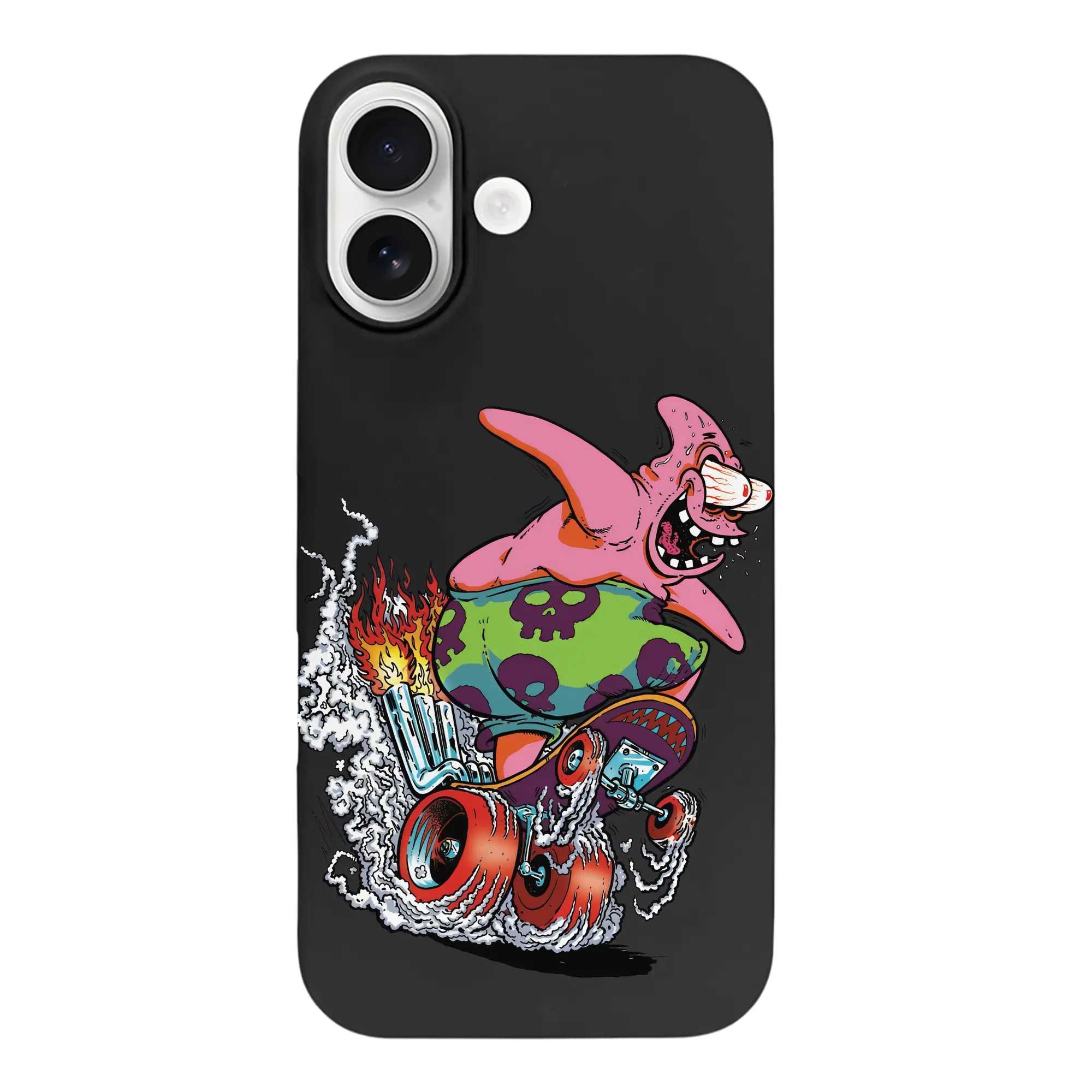 スポンジボブ グッズ パトリック・スター - iPhone 17 シリーズ シリコンケース 薄型 耐衝撃 指紋防止 ソフトタッチカバー 精密フィット 傷防止 保護ケース iPhone 17/17 Air/17 Pro/17 Pro Max 対応